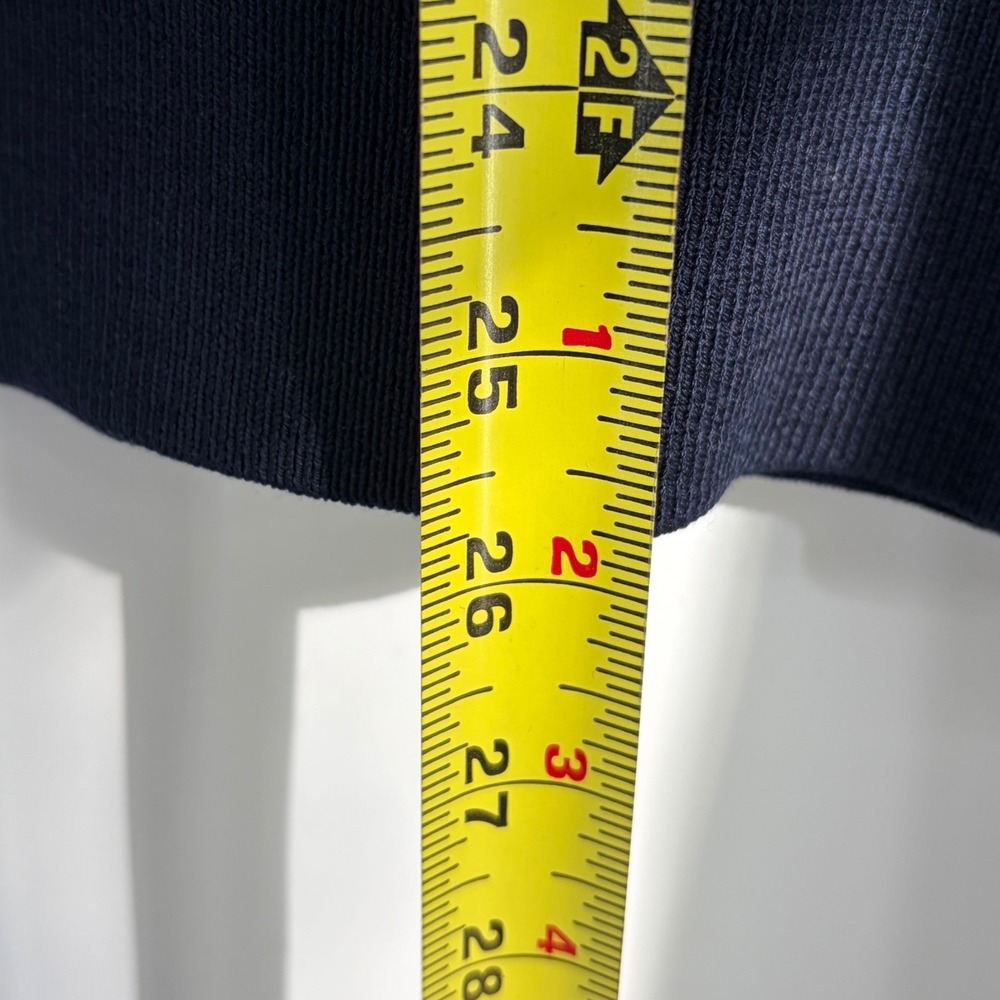 Brooks Brothers Saxon WOOL Mens V Neck Sweater Vest Navy Blue Size L - Picture 6 of 7